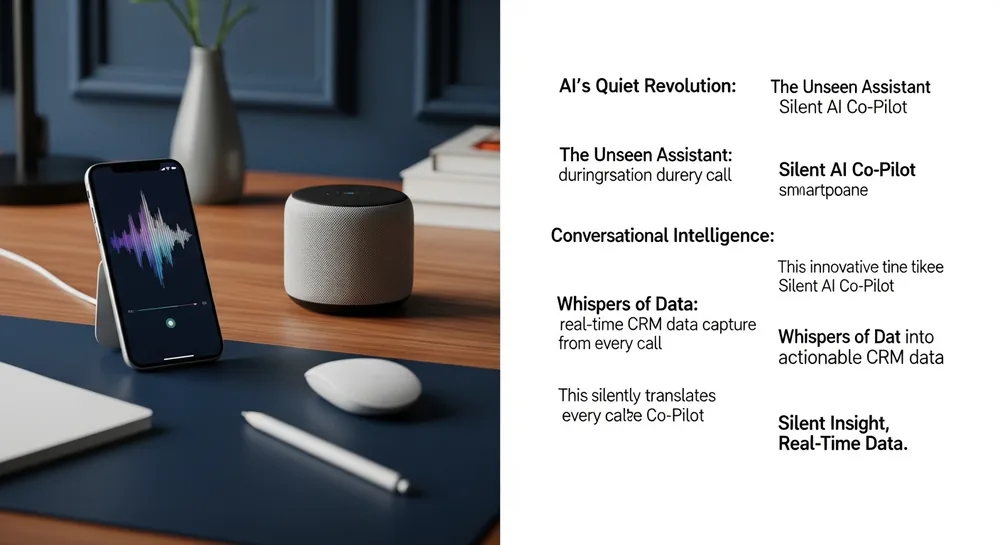 Silent AI Co-Pilot: Real-Time CRM Data Capture During Every Call