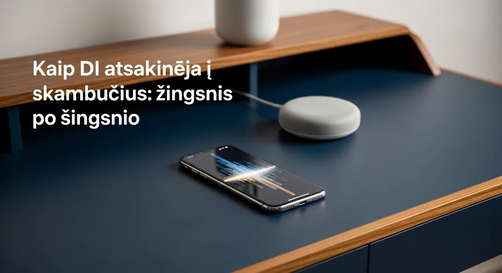 Kaip DI atsakinėja į skambučius: žingsnis po žingsnio